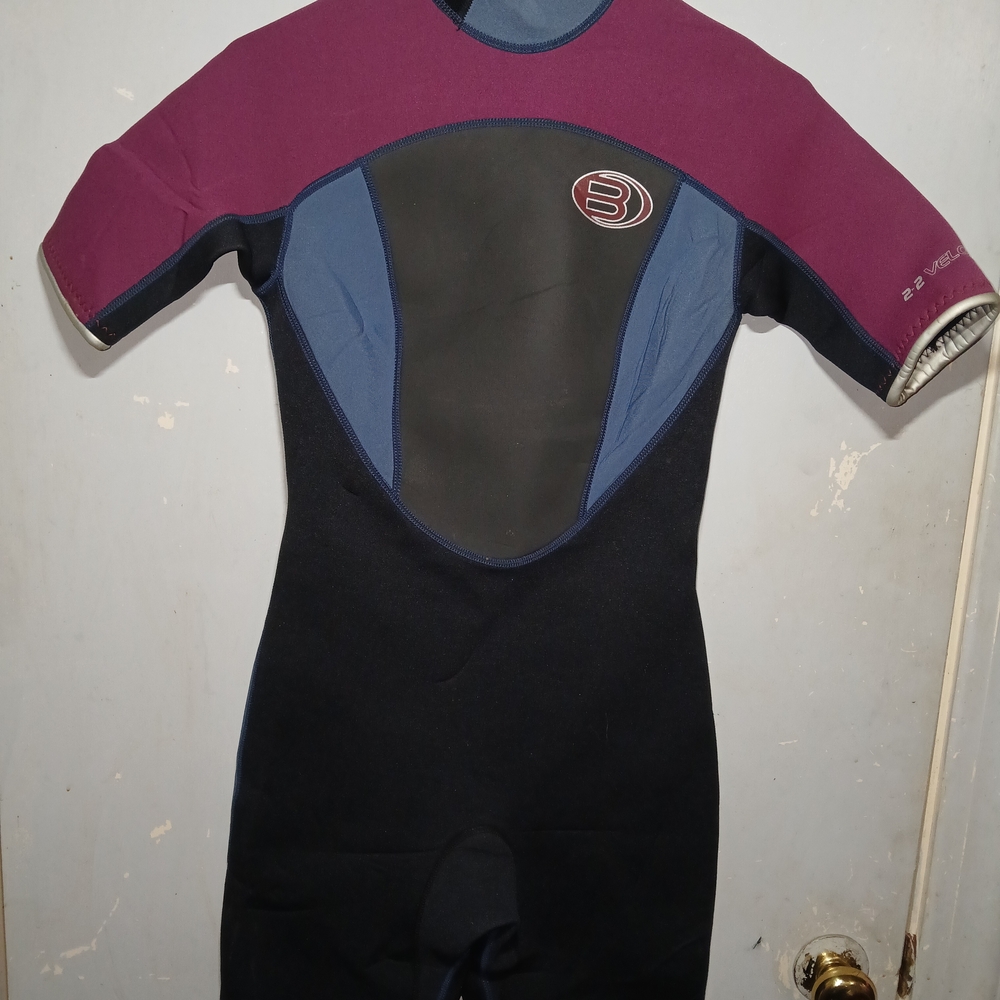 Kids Swim Coverup in Purple and Navy Size 9-10